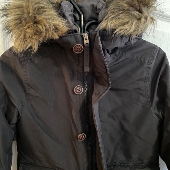 Abercrombie Kids Winter Parka Size Small - Black - Picture 4 of 16